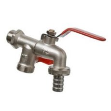 ART. 385 - CANILLA ESFÉR. DUPLEX LAVARR. 1/2" X 3/4"