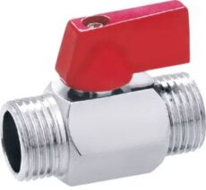 ART. 272 - MINI VÁLVULA ROSCADA 3/8" MM