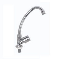 ART. 082 - GRIFERÍA MESADA UN AGUA PLÁSTICO CROMADA