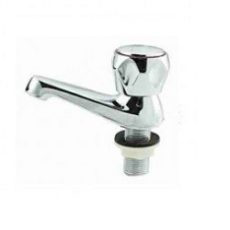 ART. 386 - CANILLA LAVAT. PLAST. P. CURVO VOL. REDONDO