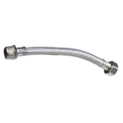 ART. 411 - CONEXIÓN FLEXIBLE MALLADA ACERO INOX. MH 3/4" X 25 CM