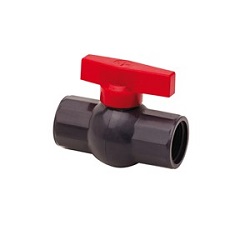 ART. 054 - VÁLVULA ESFÉRICA PVC DE 1 1/4" REFORZADA