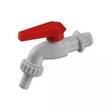 ART. 730 - CANILLA ESFÉRICA PVC 1/2" CON PICO