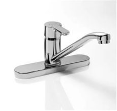 ART. 048 -  MONOCOMANDO COCINA MESADA DOBLE AGUJERO 40MM